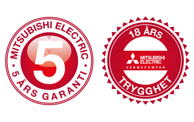 Mitsubishi Electric 5+18 år