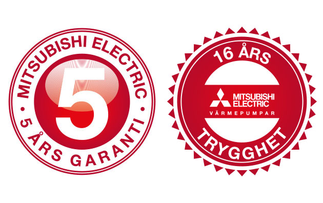 Mitsubishi Electric garanti
